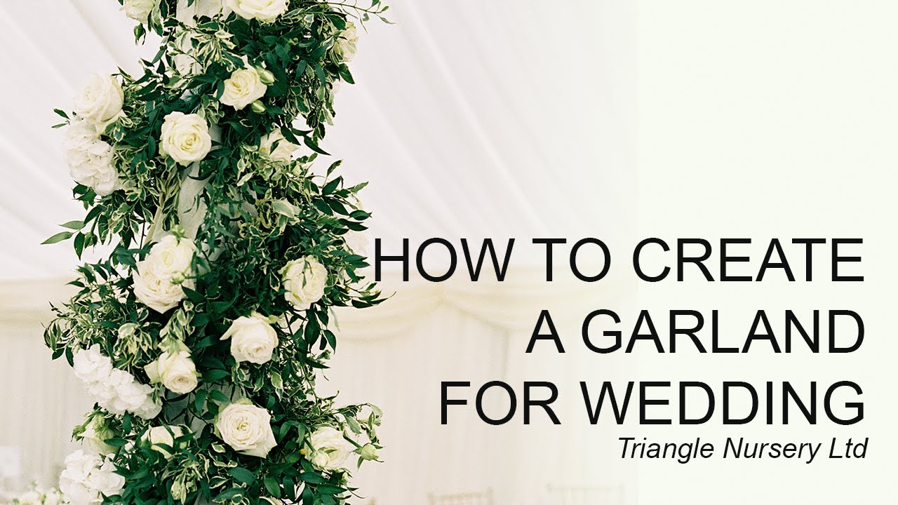 DIY How to Create a Garland Table Runner DIY How to Create a Garland Table Runner