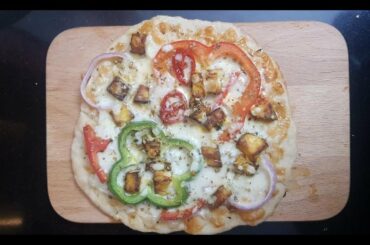 Delicious Cheesy Pizza | Homemade Base | Italian Cuisine by Indian Treasures.