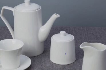 Two Eight Ceramics Open Stock Italian Style White Ceramic Dinnerware Sets for Restaurant Hotel