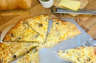 Easy pizza dough recipe/ Italian pizza/ Pizza recipe without kneading/ Homemade pizza dough