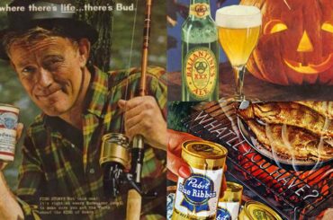 1950's Budweiser | Ballantine's Brewer's Gold | Gallo Grenache Rose Wine | Classic Commercials