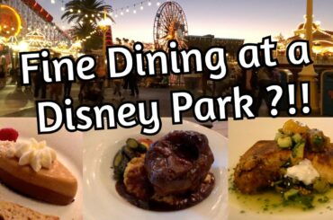 First Time at Wine Country Trattoria and Carthay Circle | Pixar Pier rides