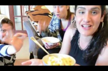 Breaking News : Italian tries Italo-British food for the very first time.