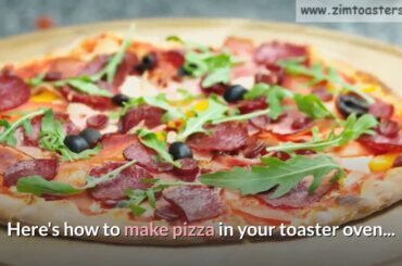 How to Make Pizza in Toaster Oven [Toaster Oven Recipes]