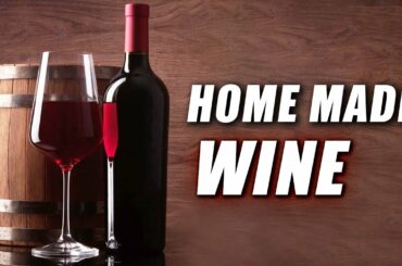Homemade Italian Wine - How to make wine at home from grapes without yeast and sugar