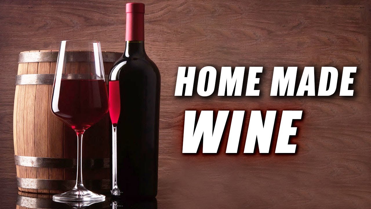 Homemade Italian Wine How to make wine at home from grapes without