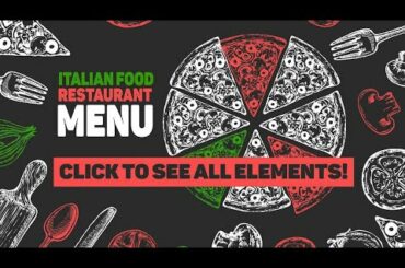 Brochure Templates: Italian Food Menu Template Creator
