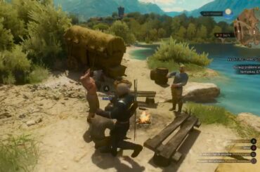 Witcher 3 Blood and Wine - Geralt klepie patusiarskich roboli