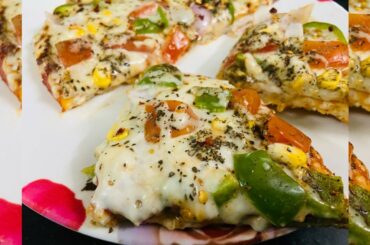 DOMINO'S style cheese burst pizza in just 15 mins, NO OVEN