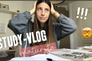 INIZIAMO IL RIPASSO PER L'ESAME!! Study-vlog 3 giugno | Hei Mati