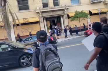 Long Beach Italian Restaurant Looted [RIOT 2020]