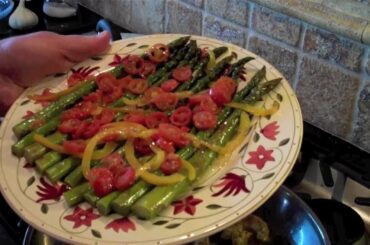 VITO'S ITALIAN CUCINA -  GAMBERETTO CON ASPARAGI & Recipe