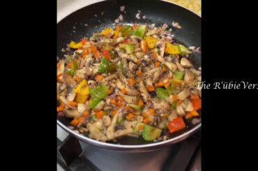 Actress Vedhika cooking Alfredo Pasta #Homestyle using Pipe Rigate Pasta