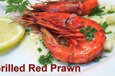 Grilled Red Prawns. Prawn Appetizer Recipes | italian food