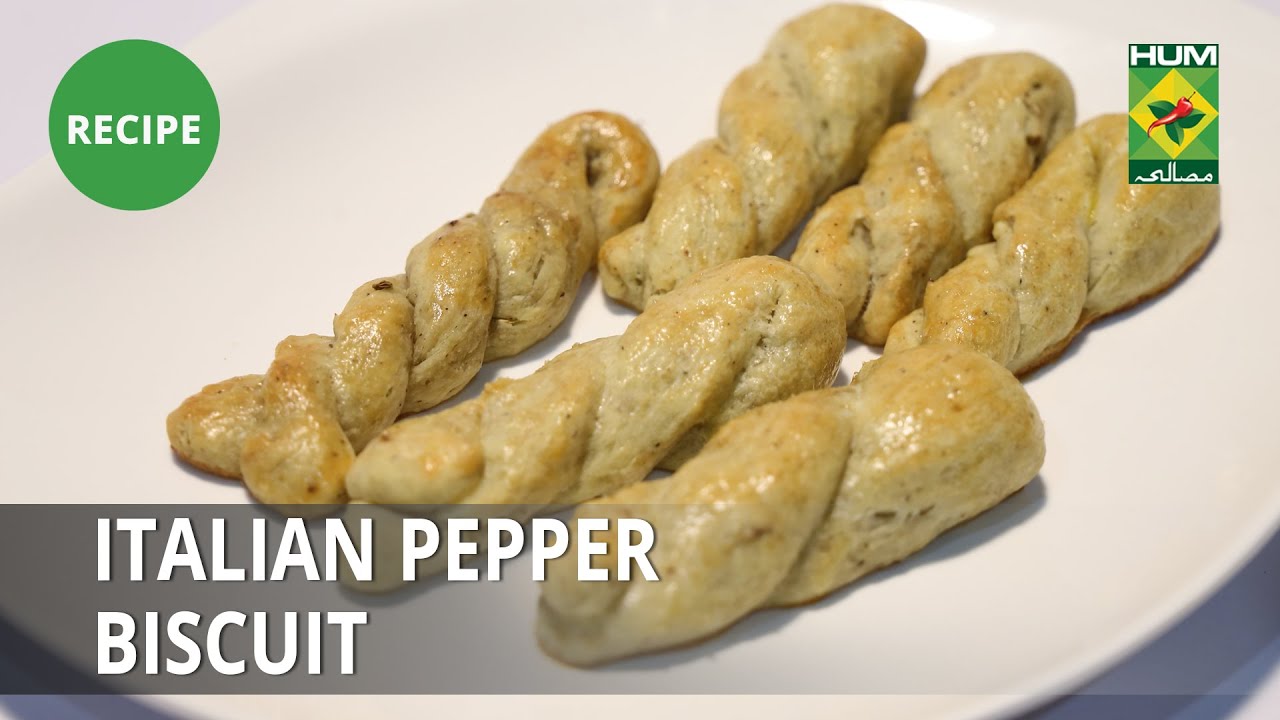 Italian Pepper Biscuit Recipe Food Diaries Zarnak Sidhwa Bakery