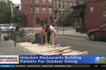 Hoboken Restaurants Using Parking Spots For Outdoor Dining