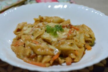 Mix sauce Pasta/Red & white sauce Pasta Recipe