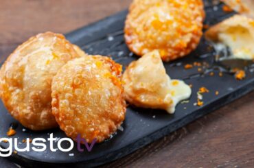 honey & cheese fritters | bonacini's italy 2