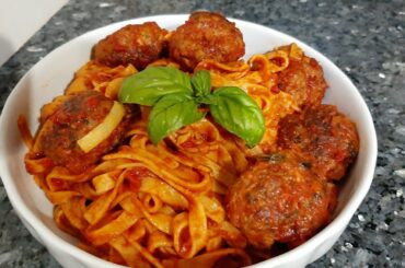 #Tagliatelle al polpette# Italian cuisine how to make Tagliatelle con polpette