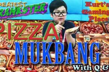 MUKBANG PIZZA WITH Q & A