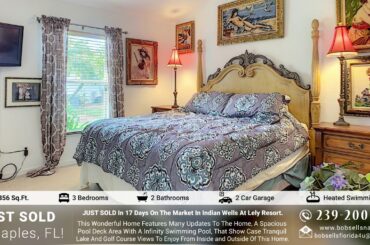 JUST SOLD IN 17 DAYS IN NAPLES! 8401 INDIAN WELLS WAY