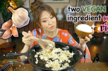 GARLIC FRIED RICE • Cook & Mukbang