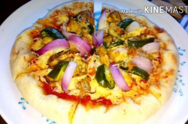 Recommended || Chicken Pizza || Homemade || Mukbang || Anamika ASMR || Eating show