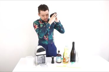 Caribbean Fizz Cocktails - Castaway Cocktail