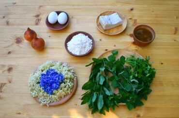 Medieval Pancakes with Flowers and Herbs - Crispelli - Frittelle Ubaldine
