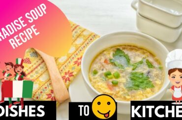 Vintage cookbook recipes 2020:Paradise soup|Kitchen|food|retro|dishes|Italian