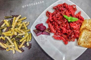 Beetroot Pasta | Gluten Free | Italian Food | Food Videos| Gym Food |QuarantineCooKing | Lockdown5