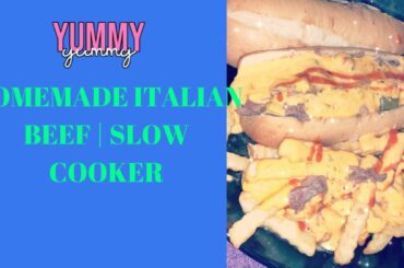 Italian Beef Sandwich Recipe | Slow Cooker