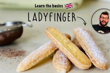 Ladyfinger | homemade savoiardi biscuits for Tiramisu