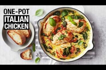 One-pot creamy Italian chicken breast | taste.com.au