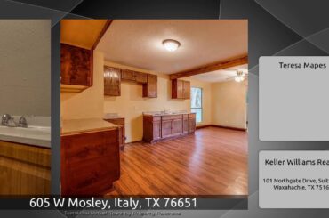 605 W Mosley, Italy, TX 76651