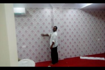 উন্নতমানের ওয়ালপেপারের কাজ দেখুন বাংলাদেশে korean brand pvc wallpaper