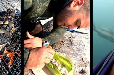 CENA SUGLI SCOGLI - Pescato Cotto e Mangiato - PescaSub in INGHILTERRA 2020 -