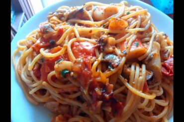 #Seafood SPAGHETTI, #Italian cuisine