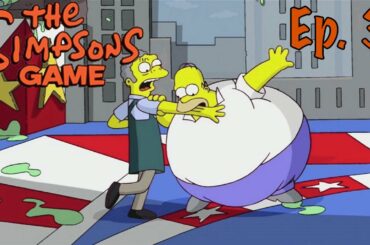FOOD EATING CONTEST (The Simpsons Game Walkthrough Ep. 3)
