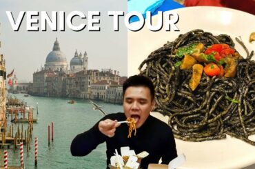 Venice City Tour! | Venetian Food, Piazza San Marco + Cheap Pasta!