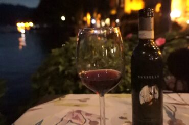 Evening at Lake Como. Varenna, Italy