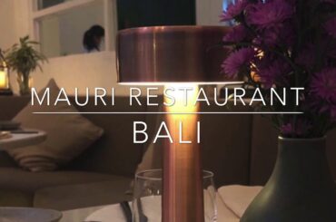 Italian Fine Dining experience at Mauri Restaurant