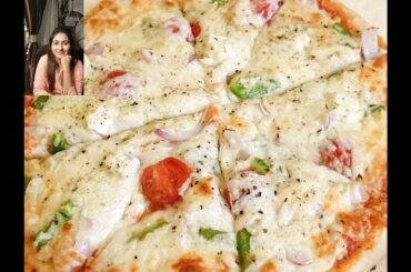 HOW TO MAKE VEG PIZZA | வெஜி பீட்சா | VEGGIE PIZZA RECIPE | VEGETABLE PIZZA RECIPE | HOMEMADE PIZZA