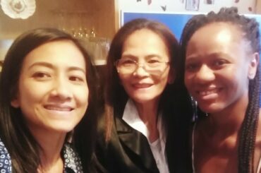 The girl from TOGO AFRICA cook ITALIAN DISH