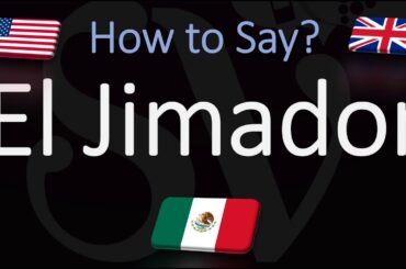 How to pronounce El Jimador Tequila? (CORRECTLY)