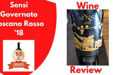 Sensi Governato Toscana Rosso '18 - 93 Points
