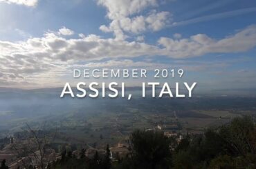 2019年12月アッシジ　Assisi, Umbria, Italy, Dec. 2019.