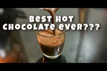 Best Hot Chocolate Ever??  Italian Hot Chocolate | Healthy Hot Chocolate | No cream | No added sugar