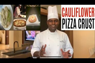 Cauliflower pizza crust