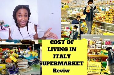ITALY! Cost Of Living In Milano Area Of Italy| How Much We Spent On Monthly Grocery Family Of 4
